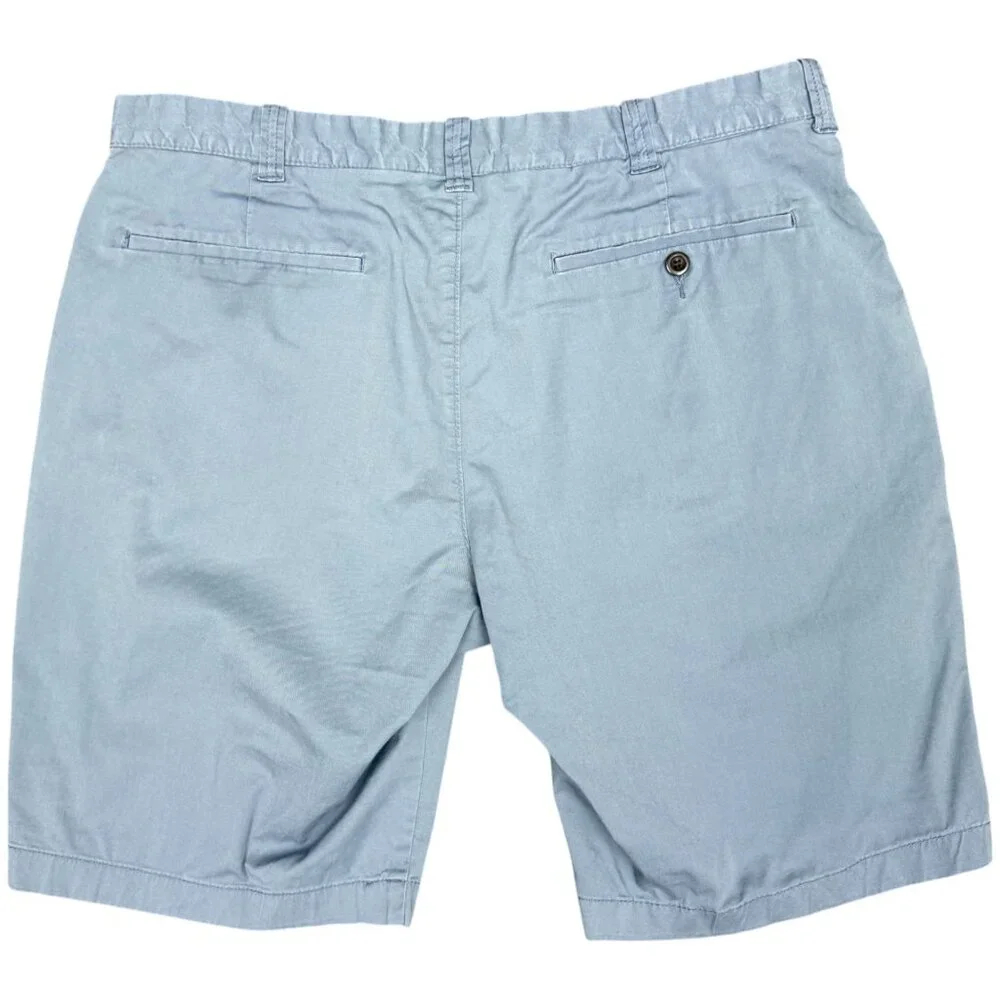 EUC Men's J.‎ CREW 10.5” Stretch Chino Shorts Blue | Size 36